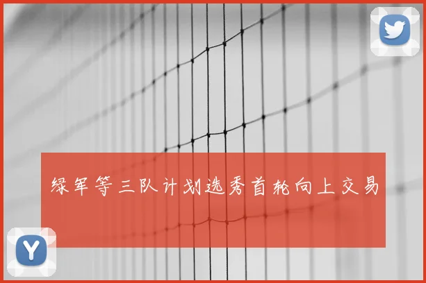 绿军等三队计划选秀首轮向上交易